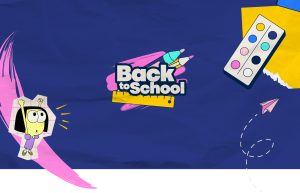 Back to School Logo Composition