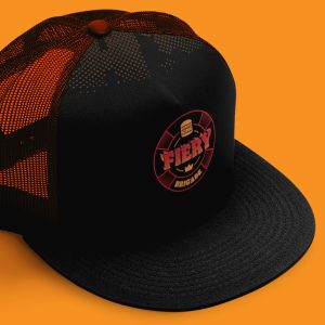 Burger King Fiery Perks baseball cap